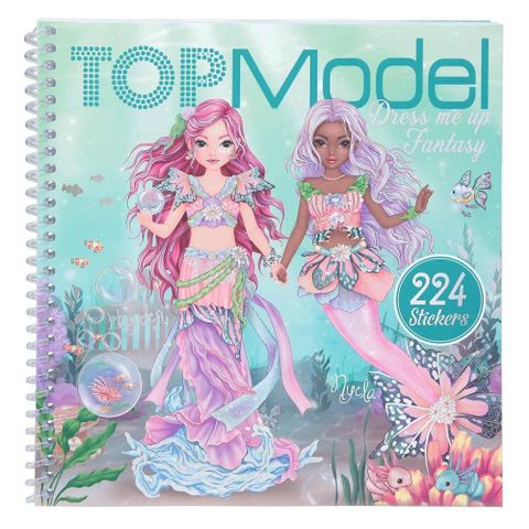  Đồ chơi sách thiết kế thời trang Dress Me Up Fantasy TOPMODEL 