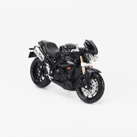  M1851047 - Mo hinh xem Triumph Speed Triple 2011 ma den ty le 1/18 