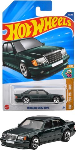  JFN67 Hot Wheels Basic Car, Mercedes-Benz 500E 