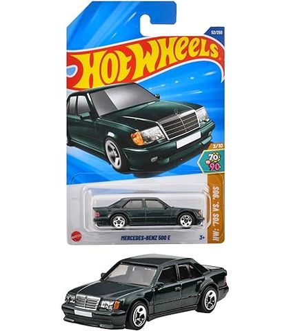  JFN67 Hot Wheels Basic Car, Mercedes-Benz 500E 
