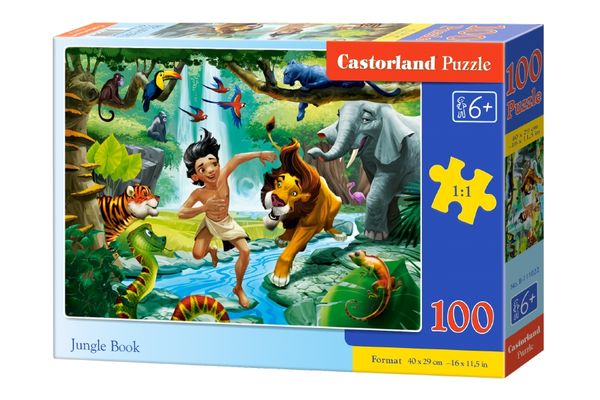  Xếp hình puzzle Cậu bé rừng xanh 100 mảnh CASTORLAND B-111022 