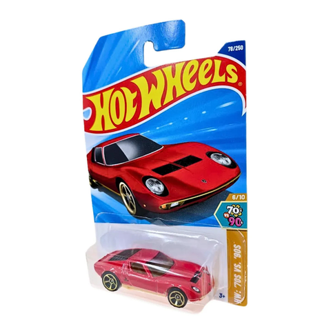  HYX22 Mô hình siêu xe Hot Wheels ‘71 Lamborghini Miura SV 
