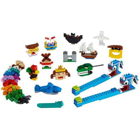  Lego lắp ghép 11009 Gạch Sáng Tạo Kèm Đèn 