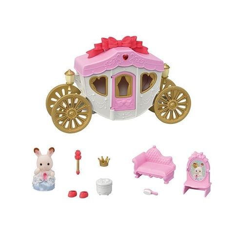  Đồ Chơi Sylvanian Families Kiệu Công Chúa EP-5543 Royal Carriage Set 