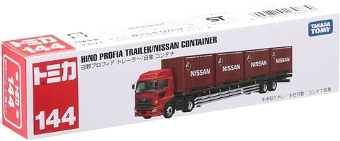  Long Type Tomica No.144 Hino Profia Trailer/Nissan 
