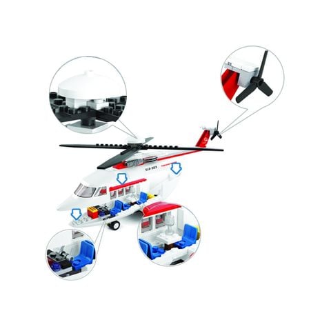  M38-B0363 LR Bộ lắp ghép máy bay trực thăng 