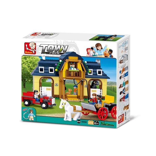 M38-B0560 Bộ lắp ráp nông trại Sluban
