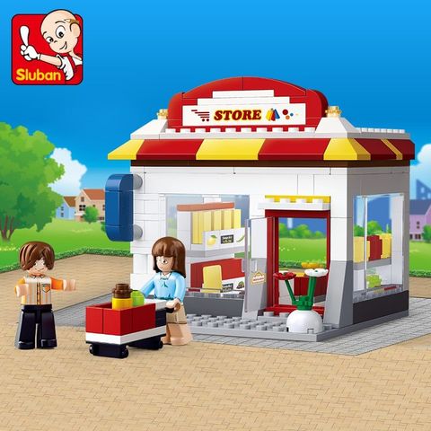  M38-B0571 Bộ lắp ghép cửa hàng tiện lợi 