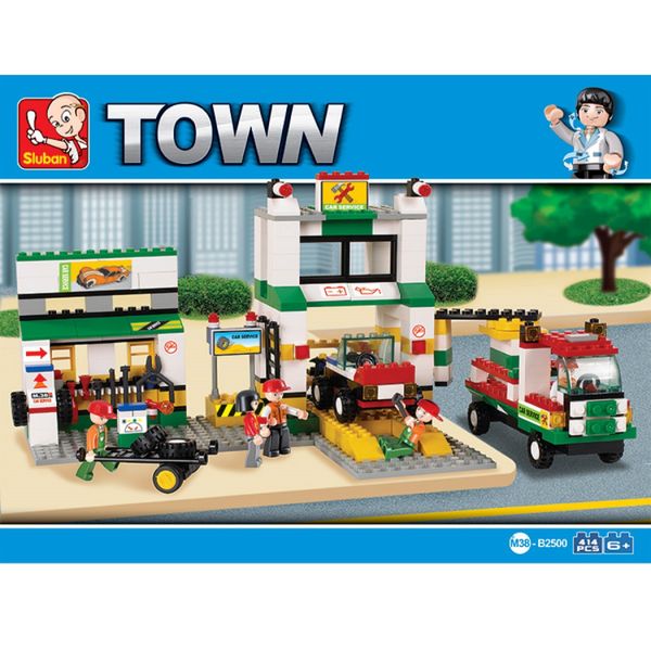 Bộ lắp ráp trạm sửa xe Sluban M38-B2500