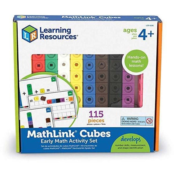  23win08 com trí tuệ Mathlink Cubes Elementary Math Activity Set 