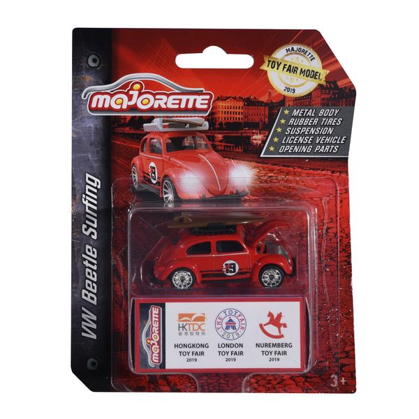 Xe mô hình MAJORETTE VW Beetle Surfing