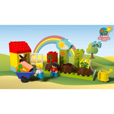  lego 10819-lap rap khu vuon 