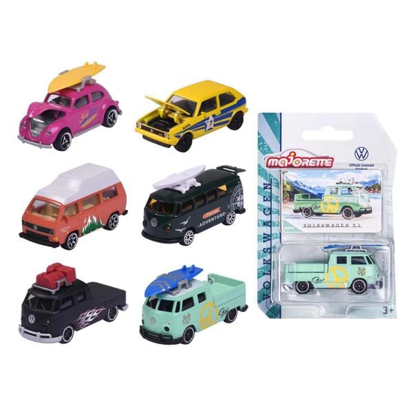  212055004 Xe Mô Hình MAJORETTE VW The Originals Premium Cars 