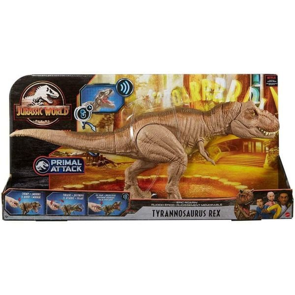  GJT60 - Jurassic World Tyrannosaurus Rex phát tiếng 
