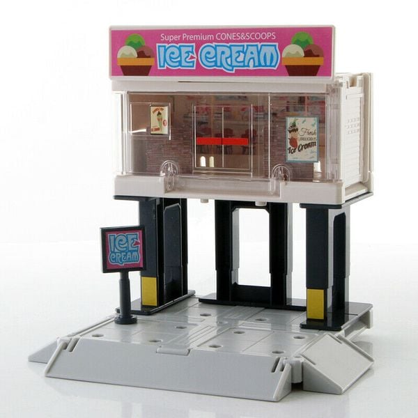 Mô hình Tomica Cửa hàng bán kem Build City Restaurant In