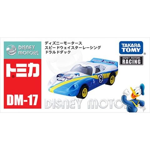  DM-17 Tomica Disney Motors Speedway Star Racing Donald Duck 