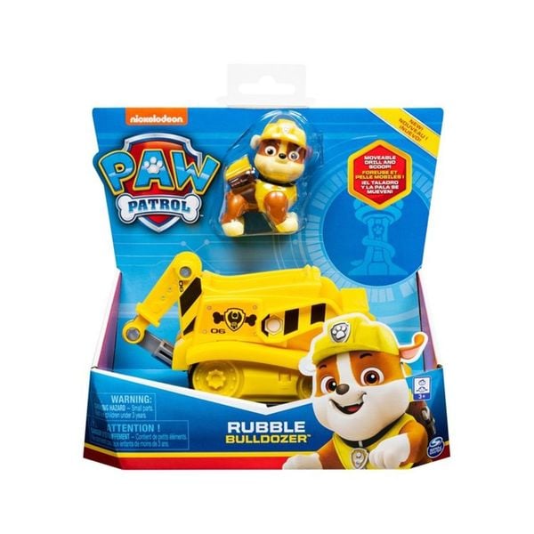  6061794 Xe cứu hộ cơ bản Paw Patrol - Rubble 