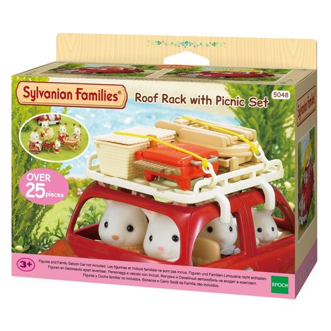  Sylvanian Families EP-2884 Giá để đồ picnic trên nóc ô tô (không bao gồm xe) 