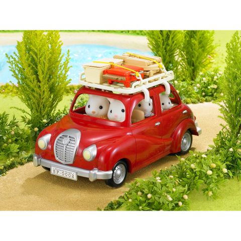  Sylvanian Families EP-2884 Giá để đồ picnic trên nóc ô tô (không bao gồm xe) 