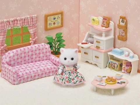  Nội thất phòng mèo con Sylvanian EP 195 