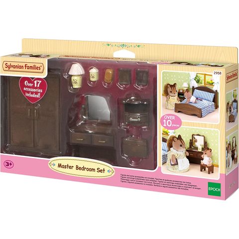  Nội Thất Phòng Ngủ Chính Sylvanian Families EP-5039 Master Bedroom Set 