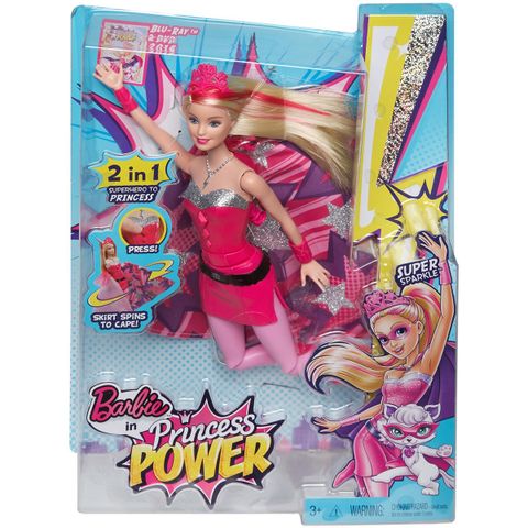  Búp bê Nữ siêu nhân Barbie Princess Power 