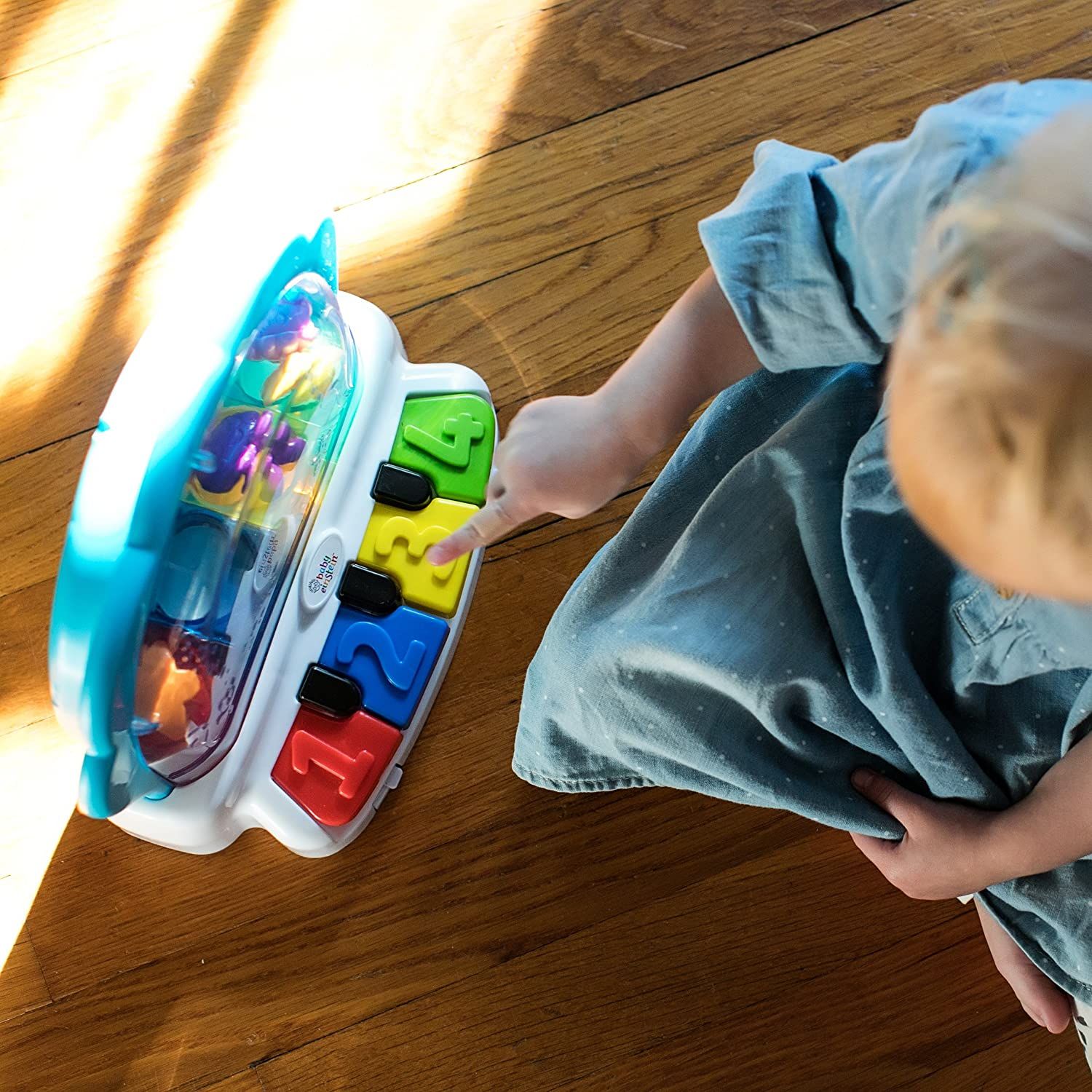  Đồ chơi đàn piano đại dương phát sáng & âm thanh Baby Einstein -10804 