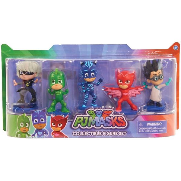 PJ Masks Collectible 5 Figure Set Catboy Owlette Gekko ROMEO Luna Girl Christmas
