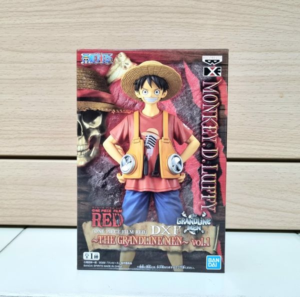  One Piece Film RED Monkey D. Luffy DXF The Grandline Men Vol.1 Banpresto - ‎B0B3HRLLN5 