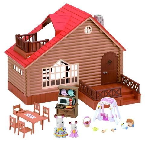  Đồ chơi nhập vai Log Cabin Gift Set A Epoch Sylvanian Families 