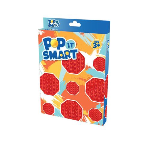 OTG/POP01/RED - 23win08 com Pop It Smart hình 8 cạnh đỏ 