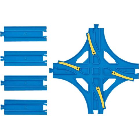  Plarail Bộ ray chữ thập R-14 Crossed Point Rail 