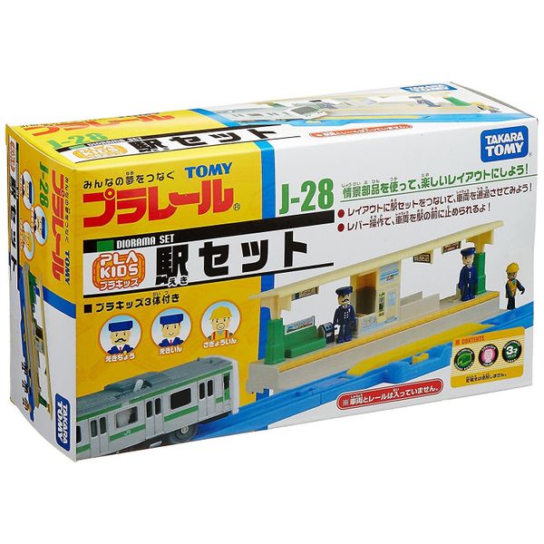 Plarail J-28 Nhà ga Station Set
