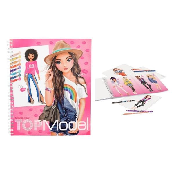 Quyển thiết kế thời trang và sticker phụ kiện TOPModel TM410203
