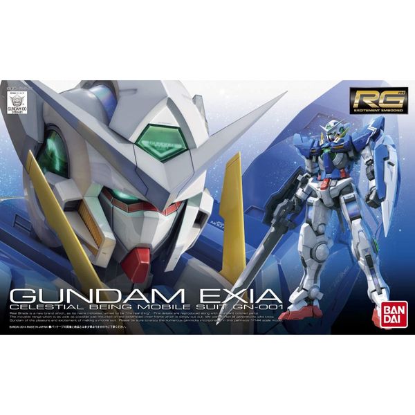 RG 1/144 GN-001 Gundam Exia Plastic Model