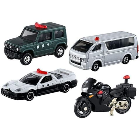  TOMICA POLICE CAR SET 