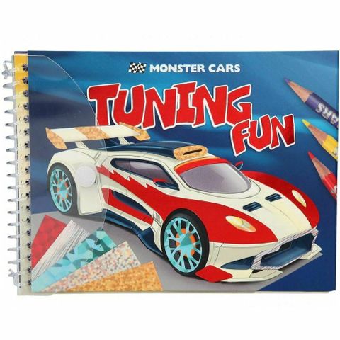  BST dán stickers và tô màu ô tô Monster Cars 