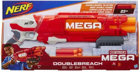  Nerf N-Strike Mega DoubleBreach Blaster 