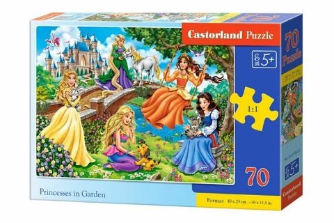  Xếp hình puzzle khu vườn của các nàng công chúa 70 mảnh CASTORLAND B-070022 