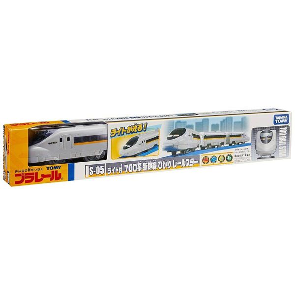 Tàu điện chạy pin S-05 700 Hikari with Light Takara Tomy.1