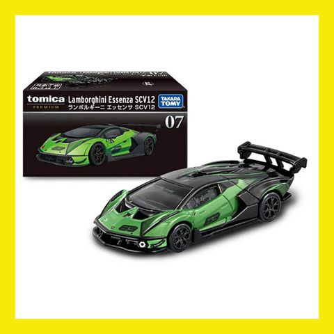 Ô tô đồ chơi Tomica Premium 07 Lamborghini Essence SCV12 Mini Car 