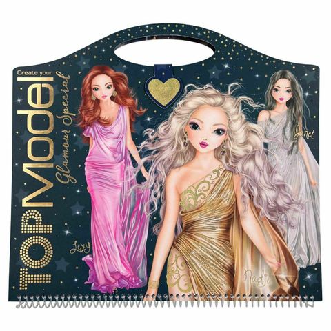  BST thiết kế thời trang Create Your Glamour Special sticker Book 