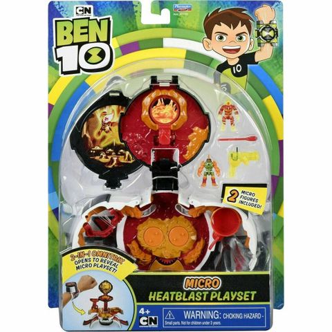  Bộ đồ chơi Ben 10 Micro Omnitrix Playset 2-IN-1 Omnitrix với Mô hình Micro World Playmates 