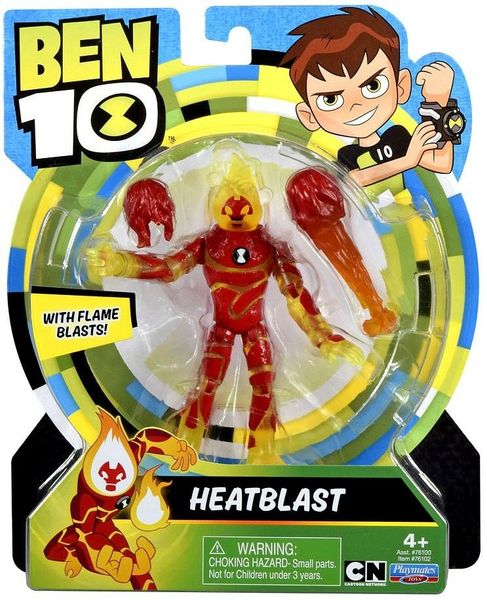  Mo hinh Ben10 HeatBlast 10 cm -043377761020 