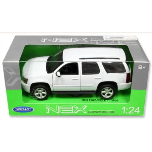  Mô hình xe Chevrolet Tahoe 2008 (Police Car)1:24 Welly - 22509W 