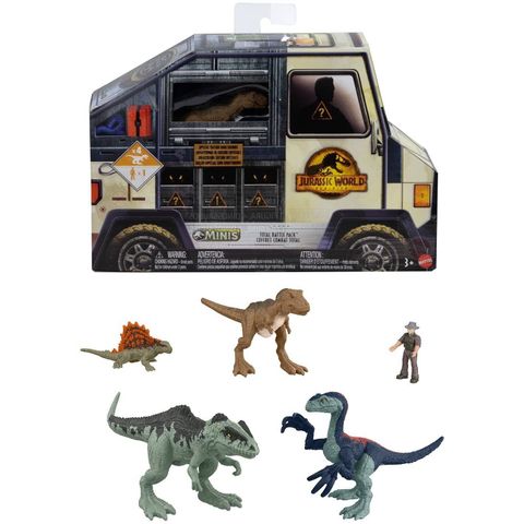  Xe chở khủng long JURASSIC WORLD Minifigure Multipack with Limited Edition Dimetrodon 