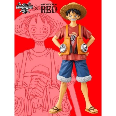  One Piece Film RED Monkey D. Luffy DXF The Grandline Men Vol.1 Banpresto 