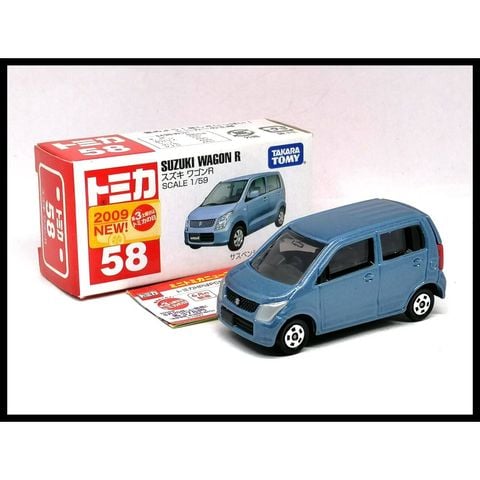  Mô hình ô tô đồ chơi Tomica 58 Suzuki Wagon R 