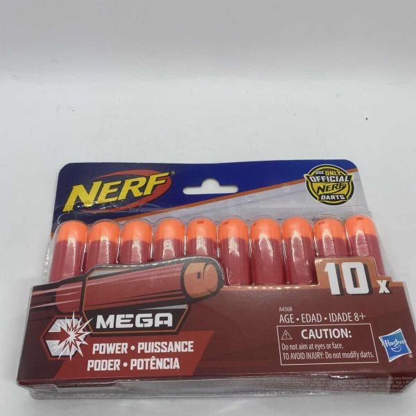  NERF N STRIKE MEGA DARTS 10 Dart Official Refill Pack for Mega Blasters 