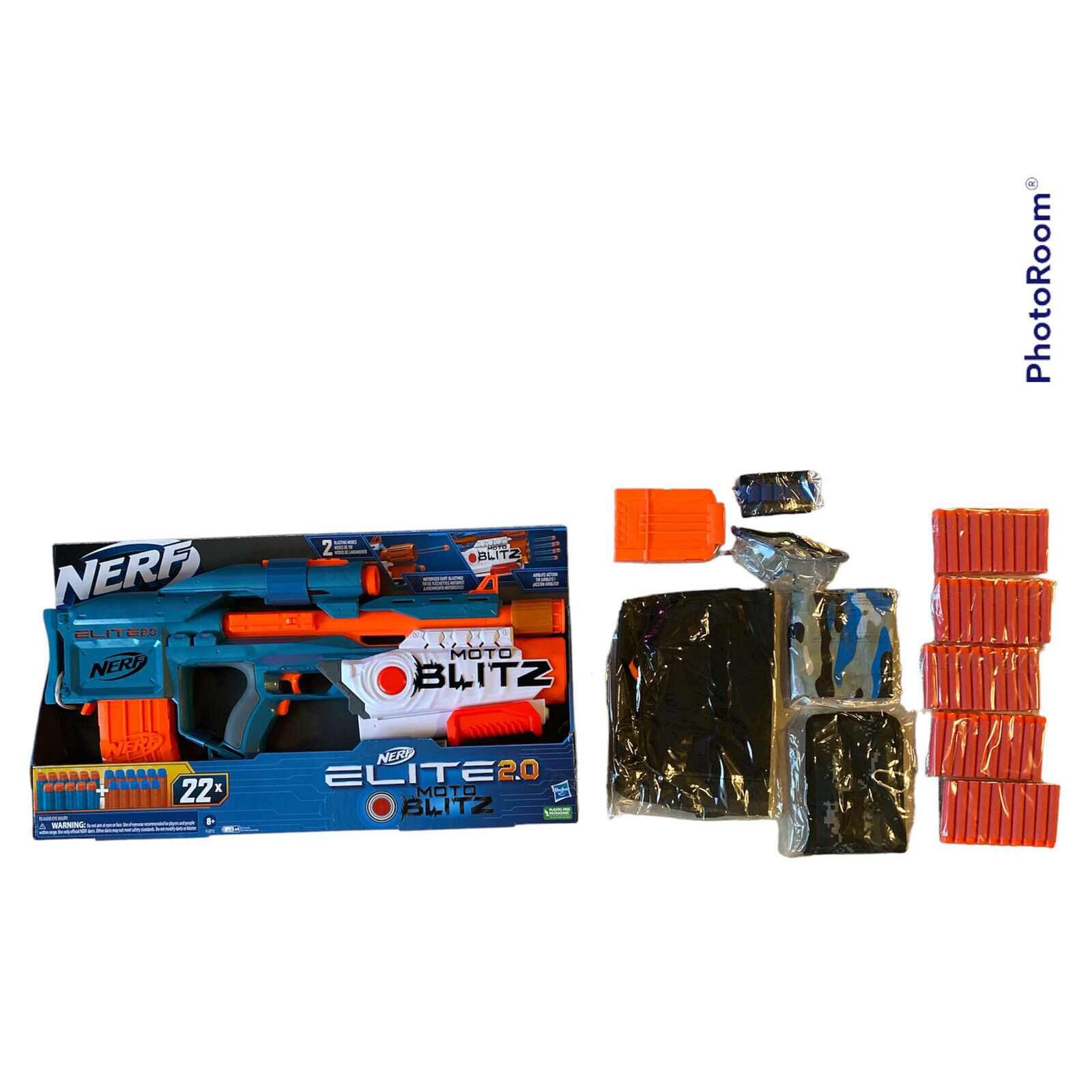 Nerf Elite 2.0 Motoblitz CS-10 Blaster, Motorized 10-Dart Blasting